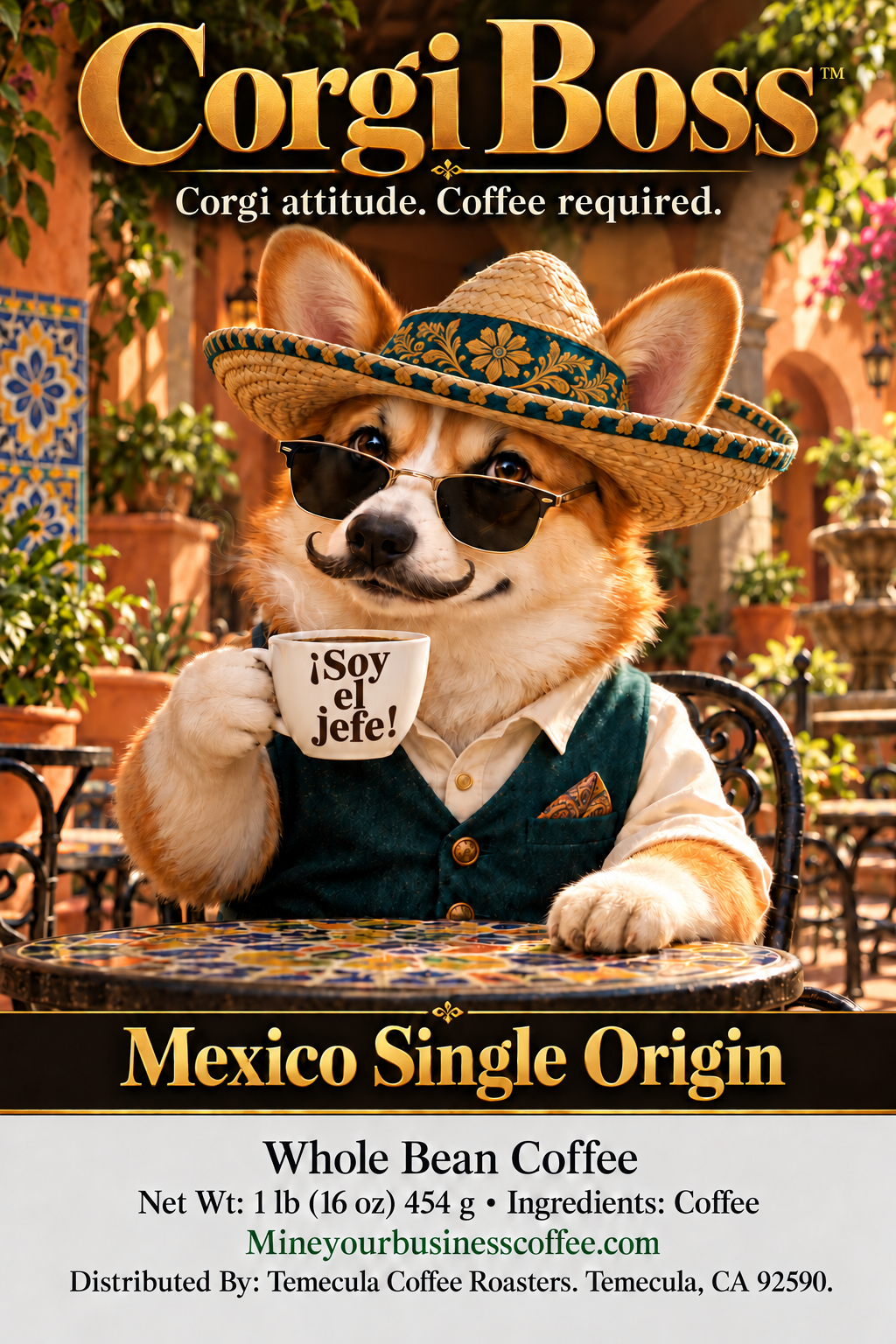 Corgi Boss Mexico Single Origin