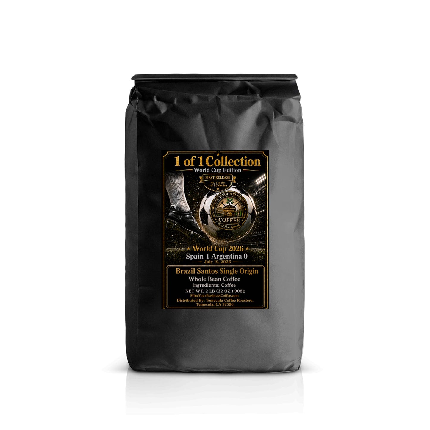 World Cup-1 of 1: Brazil Santos Single Origin-Limited Edition