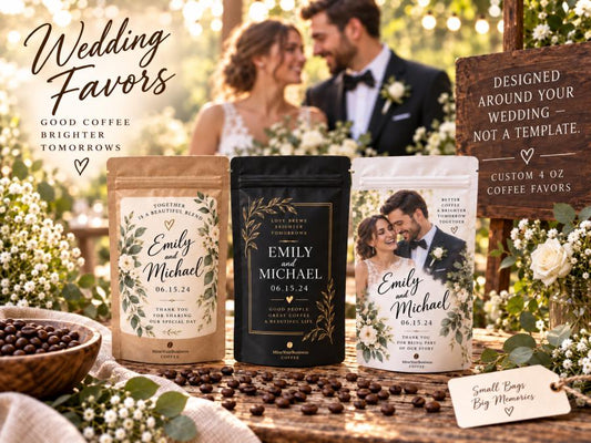 Personalized Coffee Bags for Wedding Favors: 2026 Guide