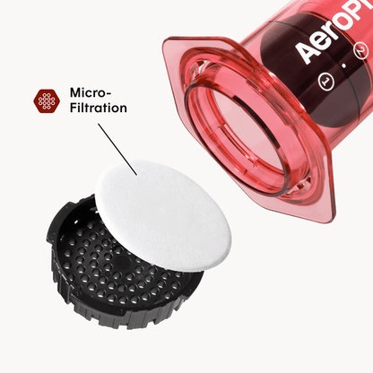 AeroPress Coffee Maker - Clear & Colors