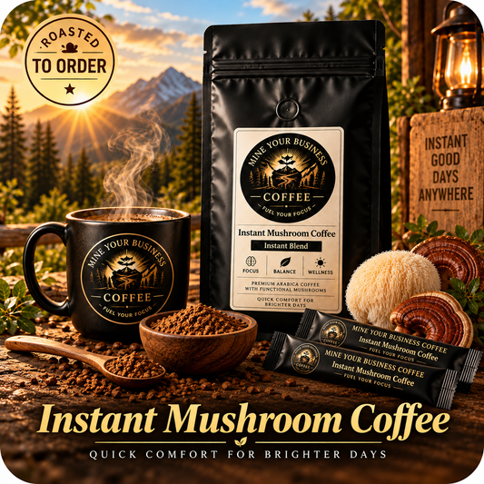 Instant Coffee with Mushroom