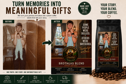 Say It With Coffee-Build Your Own Coffee Label