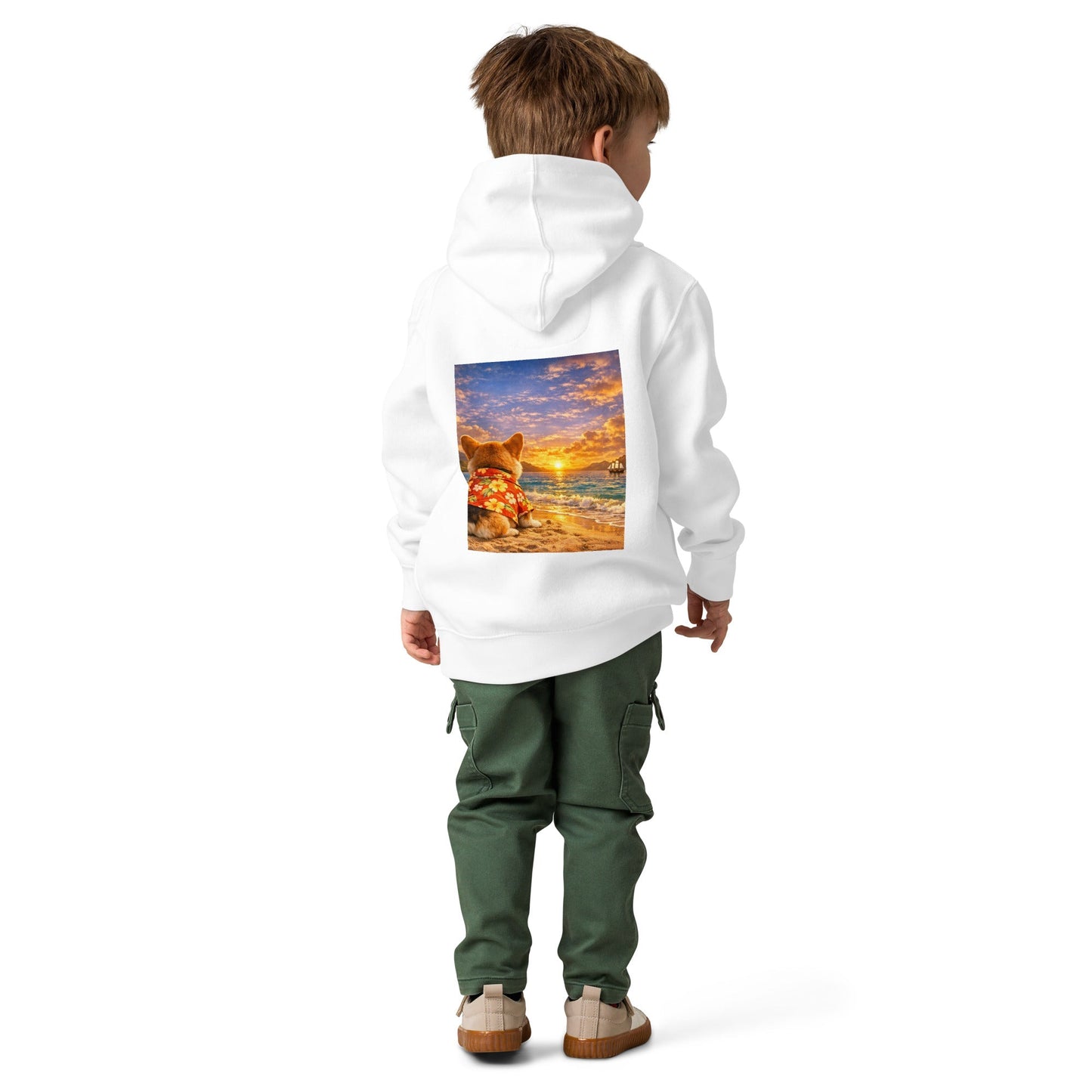 Toddler fleece pullover hoodie - Mine Your Business