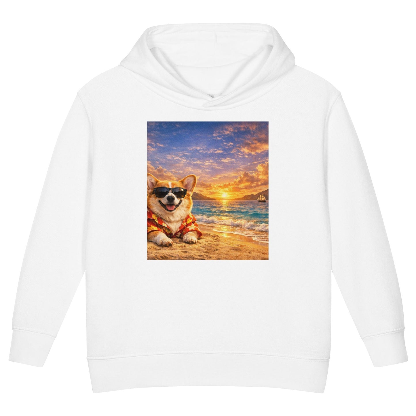Toddler fleece pullover hoodie - Mine Your Business