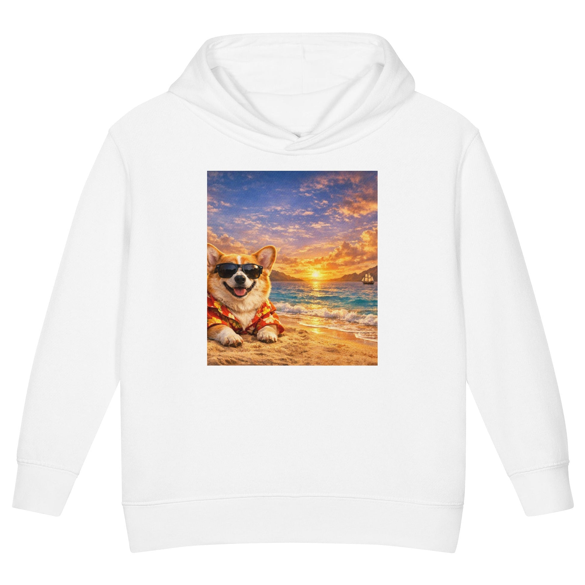 Toddler fleece pullover hoodie - Mine Your Business