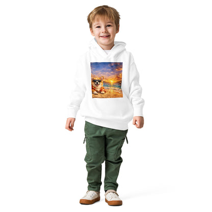 Toddler fleece pullover hoodie - Mine Your Business