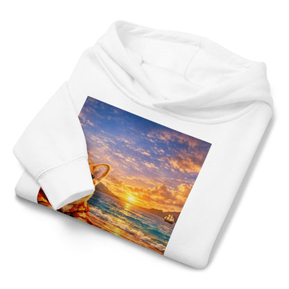 Toddler fleece pullover hoodie - Mine Your Business