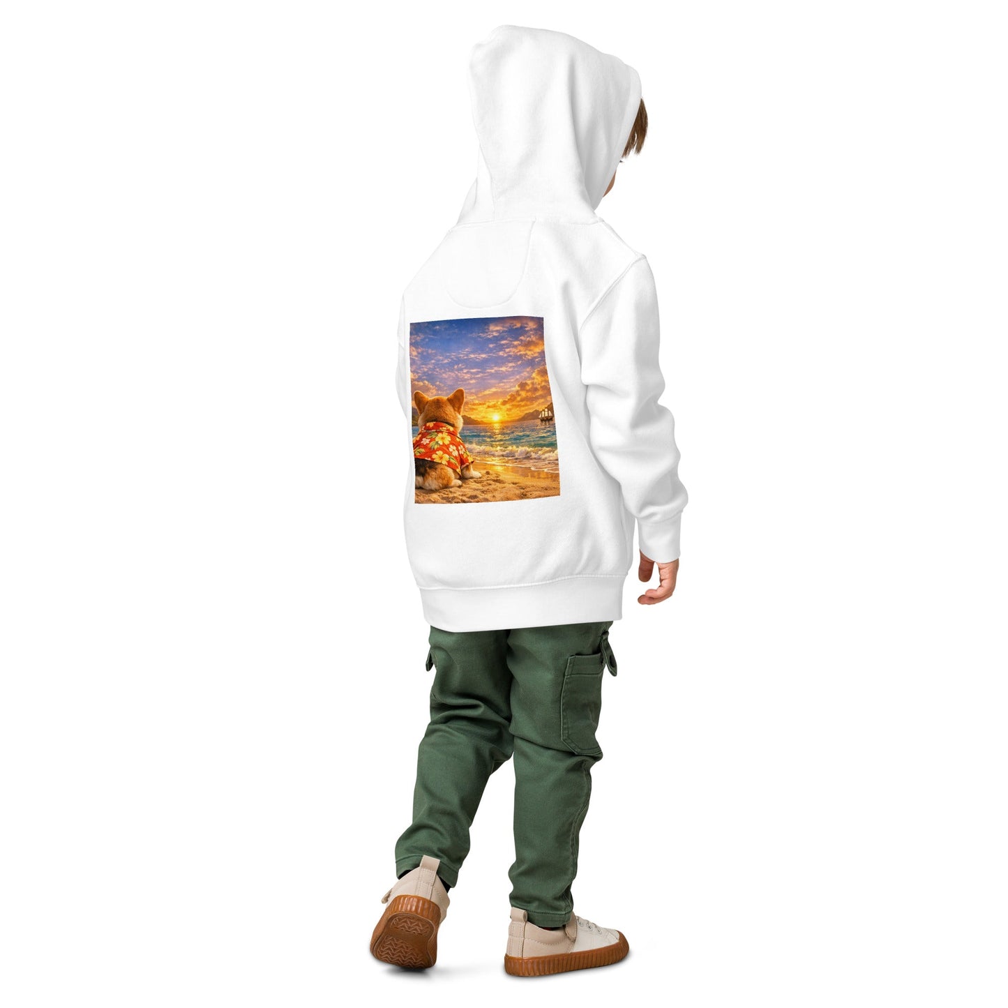 Toddler fleece pullover hoodie - Mine Your Business