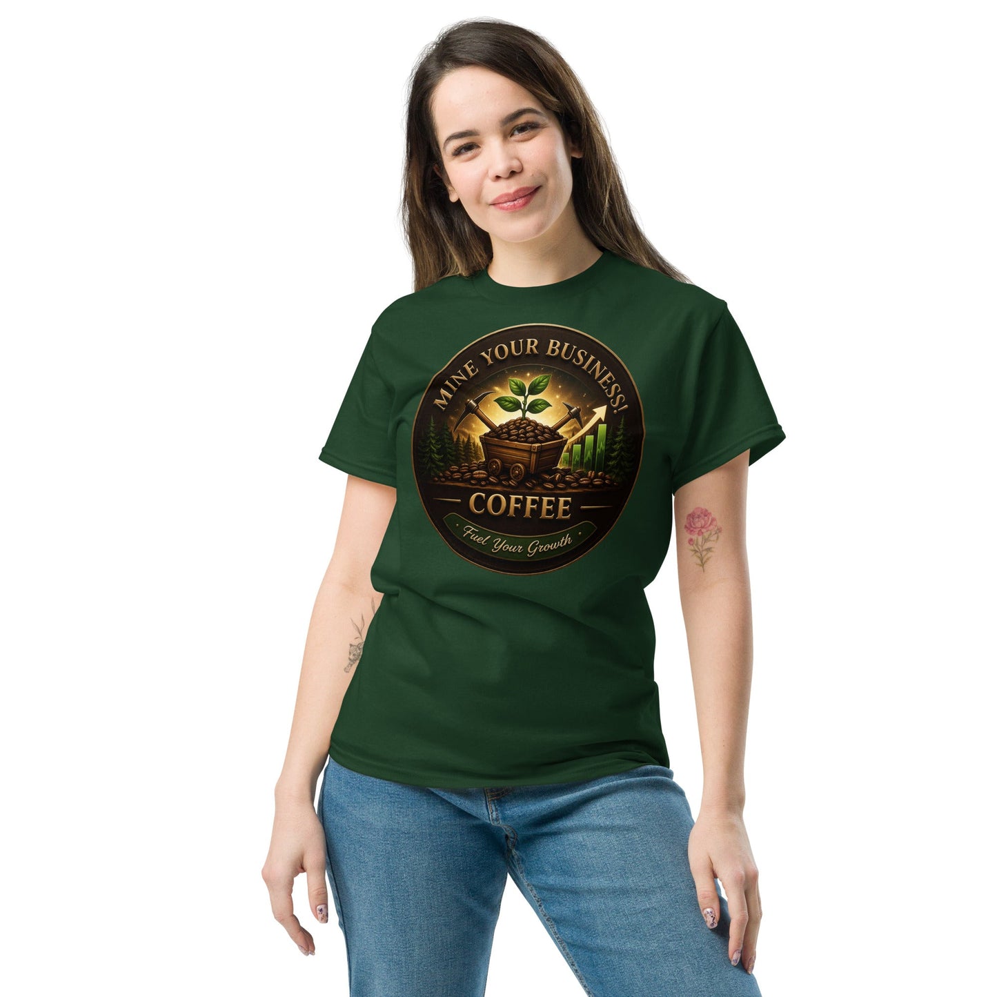 Unisex classic tee - Mine Your Business