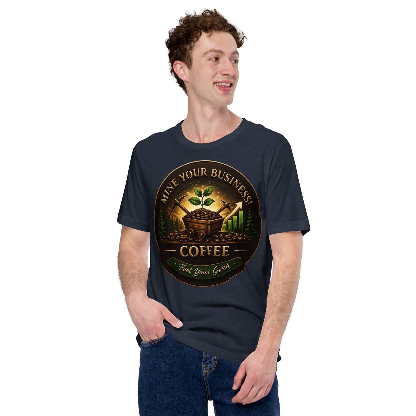 Unisex t-shirt - Mine Your Business
